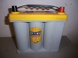 Autobaterie Optima Yellow Top 12V 38Ah 460A, R-2.7 - kliknte pro vt nhled